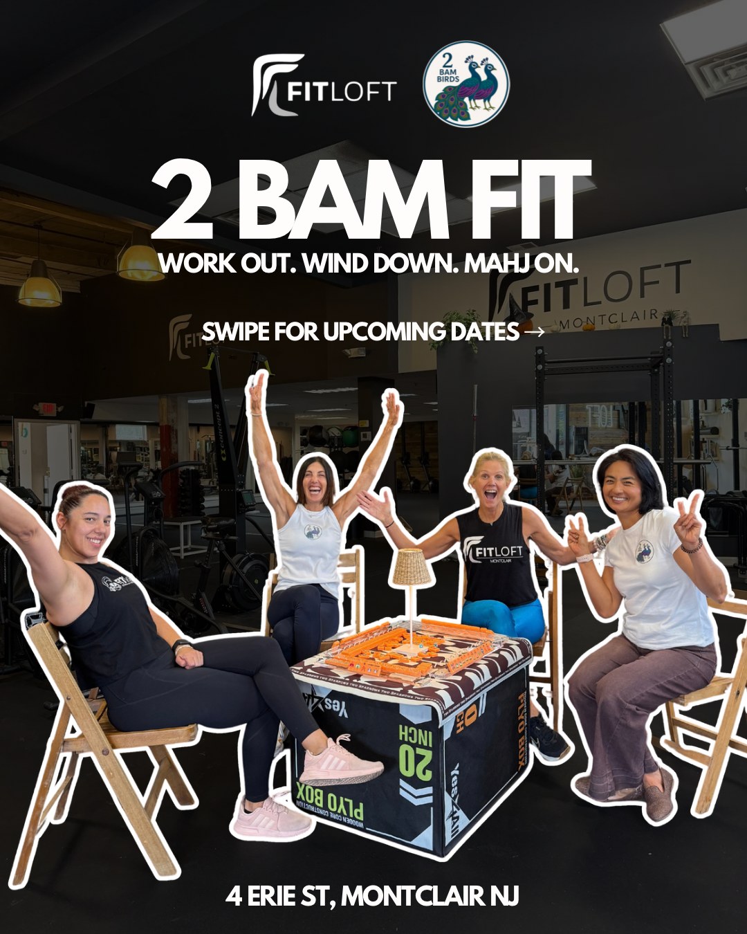 2 BAM FIT at Fitloft Montclair — Oct 22, Oct 29 & Nov 15